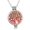 European and American hot -selling luminous life tree necklace can open the light aroma having the diy items of hopes of hope accessories