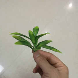 6*9厘米四层小草 草坪草地板草 仿真花工艺品花装饰塑料水草配件