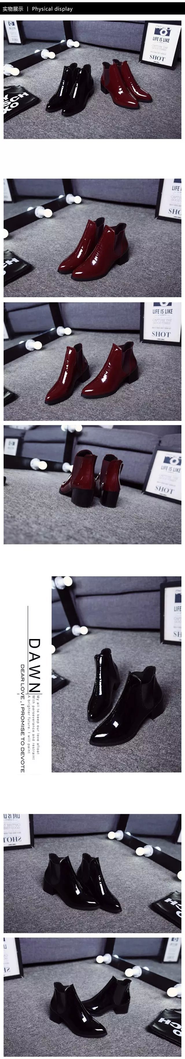 Bottes femme en PU artificiel - Ref 3355141 Image 18