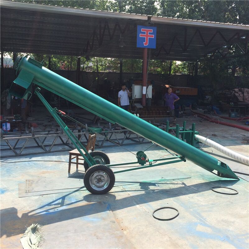 不锈钢螺杆式提升机 淀粉蛟龙上料机 食品厂用送料机