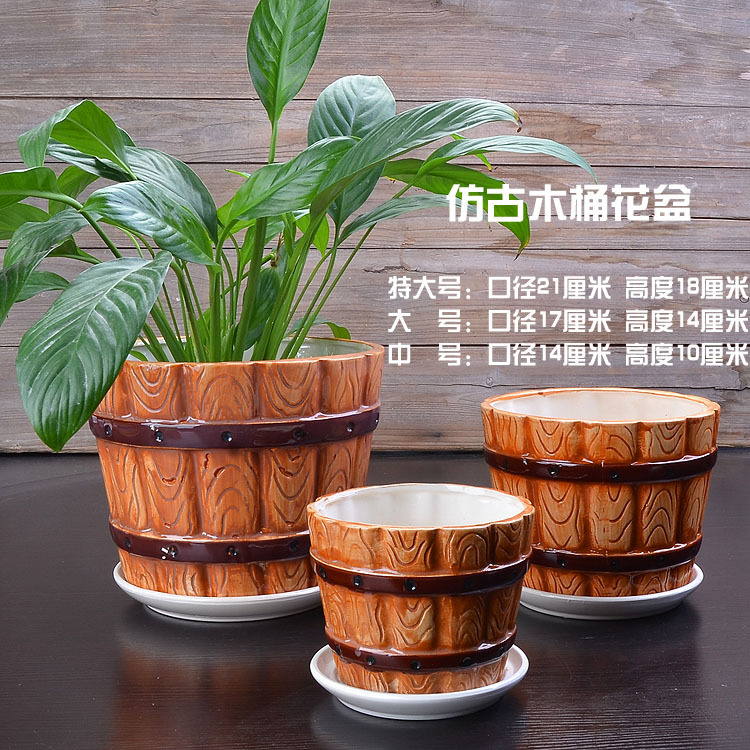 仿古木桶