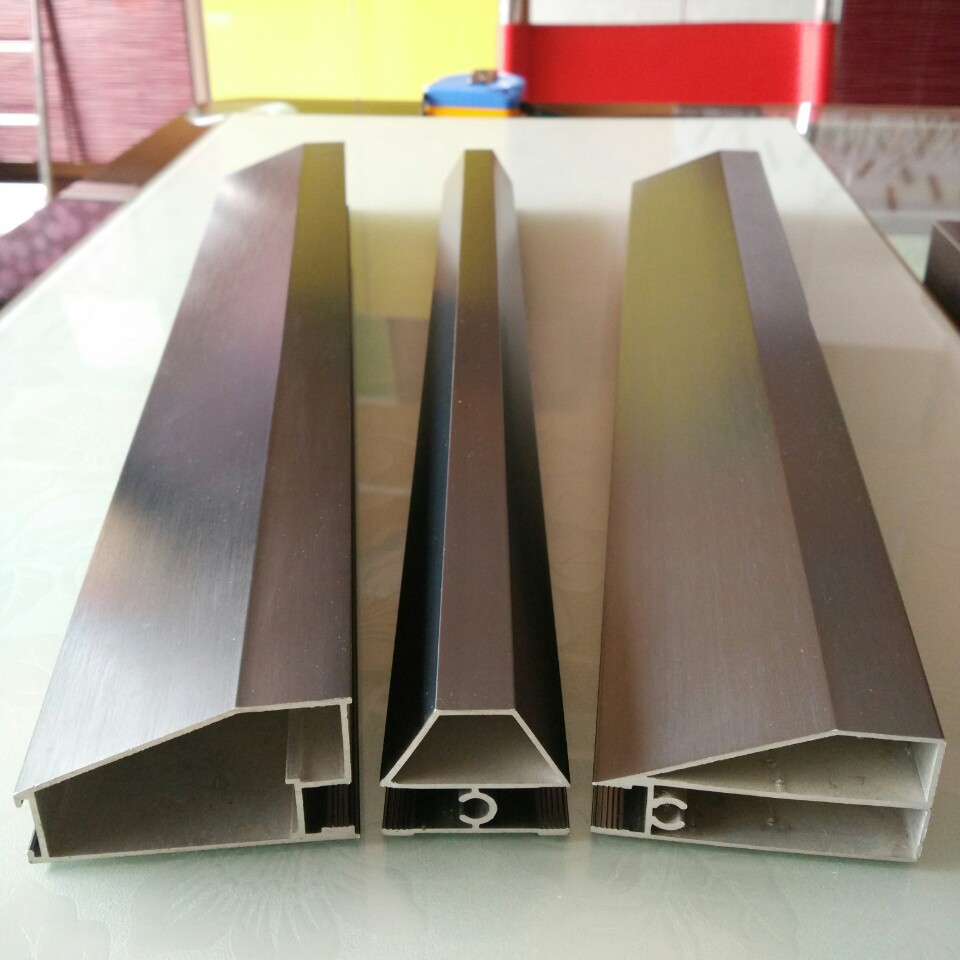 厂家生产批发 办公家具 隔断铝型材 推拉门移门铝材 可定做异型材