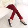 Children's leggings for princess, spring trousers, Korean style, children's clothing, suitable for teen, wholesale