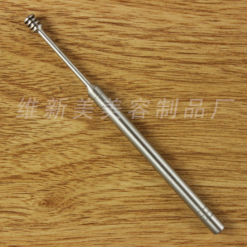 不鏽鋼螺旋式挖耳勺螺旋耳挖不鏽鋼掏耳勺螺旋形耳挖仔