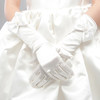 Gloves, long small princess costume for princess, children's wedding dress