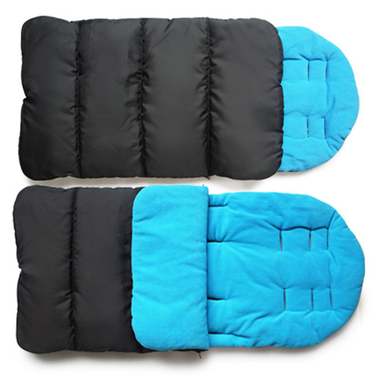冬季通用脚罩婴儿推车睡袋伞车防风防风保暖脚套棉坐垫加厚款