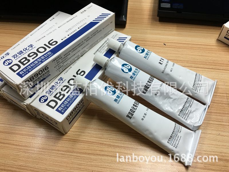 双键化学 DB9016B 黑色 室温硫化有机硅橡胶 有机硅粘接型密封胶