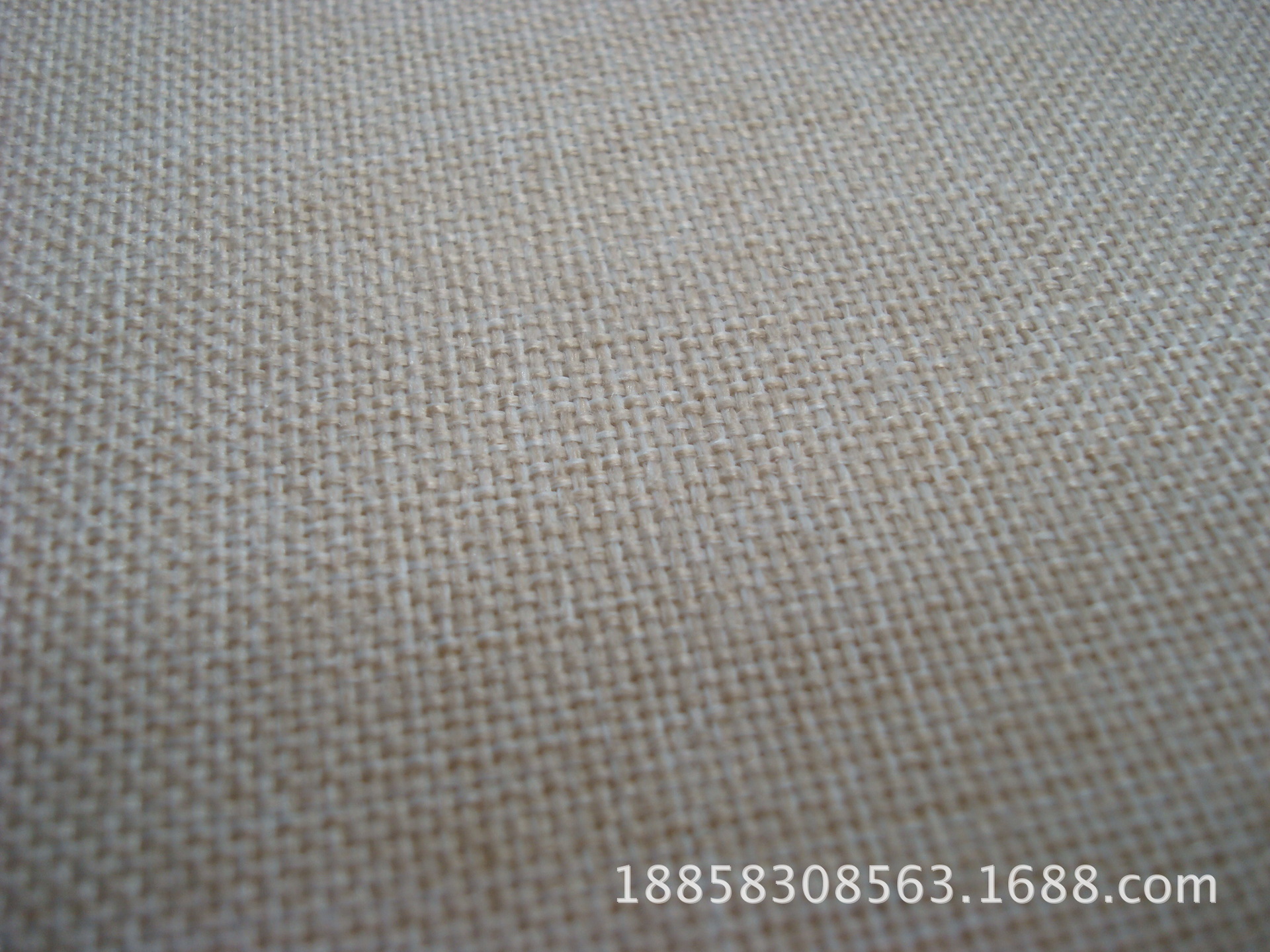 扎毛涂层仿麻布 阳离子空变纱沙发布 素色仿麻装饰布 印花底布