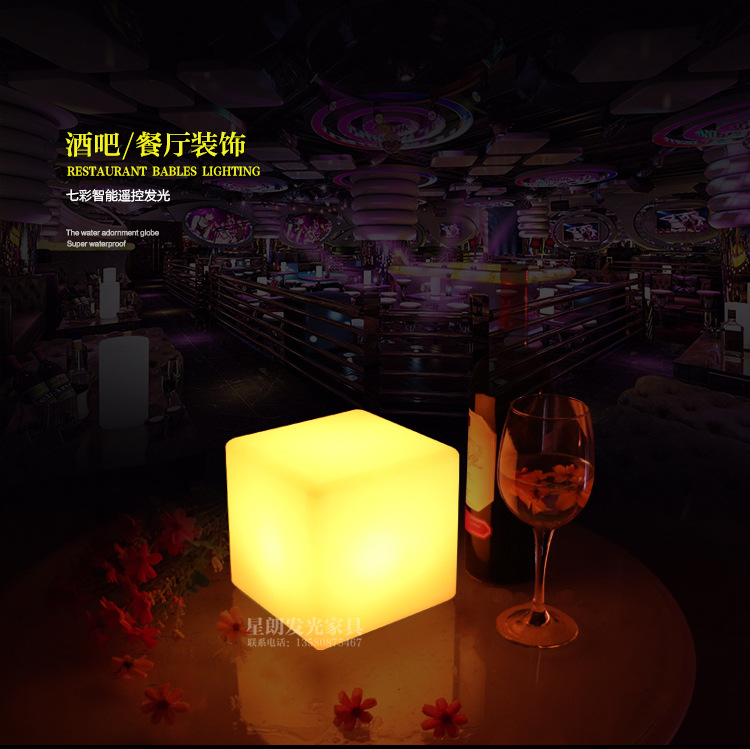 户外咖啡厅清吧酒吧餐厅桌灯氛围灯创意LED充电台灯剧本杀小夜灯-阿里巴巴