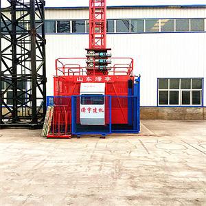 SC200/200变频施工升降机  施工升降机标准节 生产单笼施工升降机