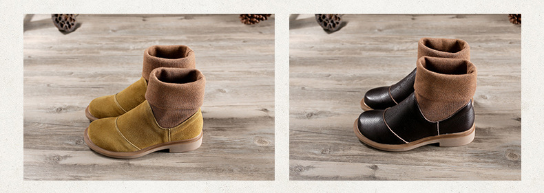 Bottes femme WEN XINER en En cuir - Ref 3355544 Image 46