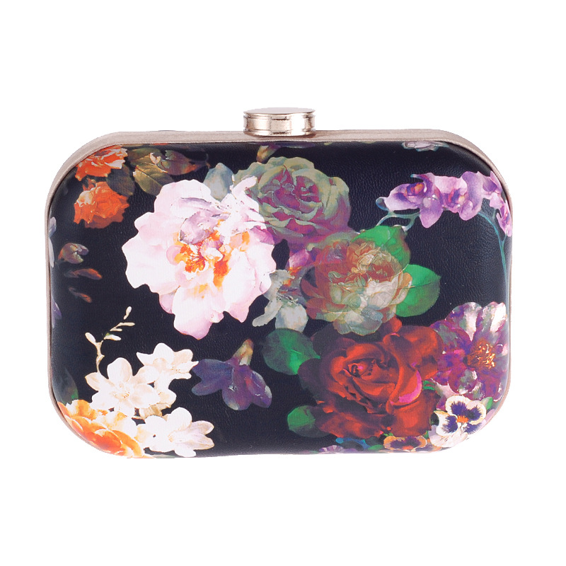 Kleine Duftende Mini-mode-party-clutch-tasche Mit Leder Druck display picture 17