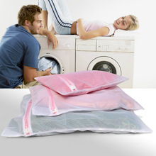 厂家直销加厚白色洗衣细网袋大中小号护洗袋衣服分类清洗旅行收纳