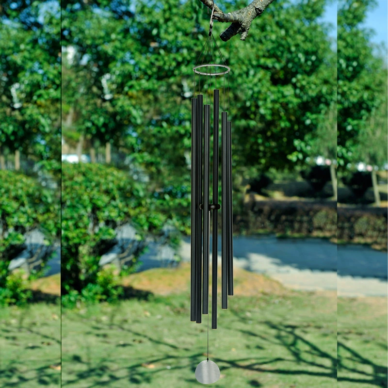 Nature 'sMelody металлическая трубка тонкая трубка музыка колокольчики Европейская и американская внешняя торговля Большие колокольчики ветра