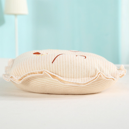 Maternity and baby products Sunshine Chrysanthemum Baby Pillow Colored Cotton Embroidered Pillow Baby Pillow