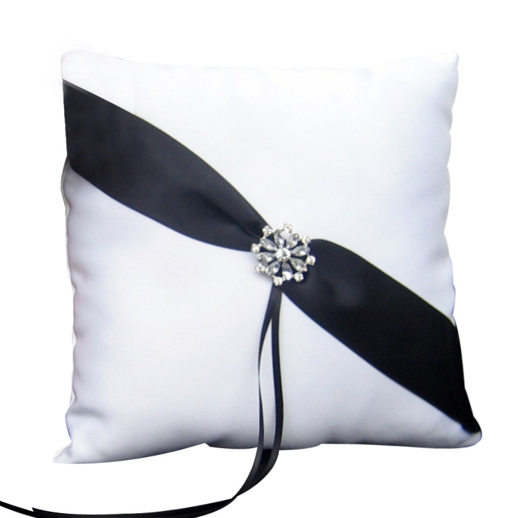 黑条戒枕 婚庆戒枕 新娘戒枕 婚庆道具厂家直销