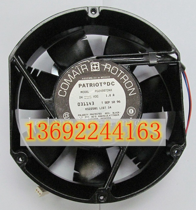 美国 COMAIR ROTRON 轴流风机PD24B6TDNX（DC24V）直流风扇17050