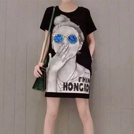 连衣裙_上市年份\/季节:2016夏季_流行元素:印