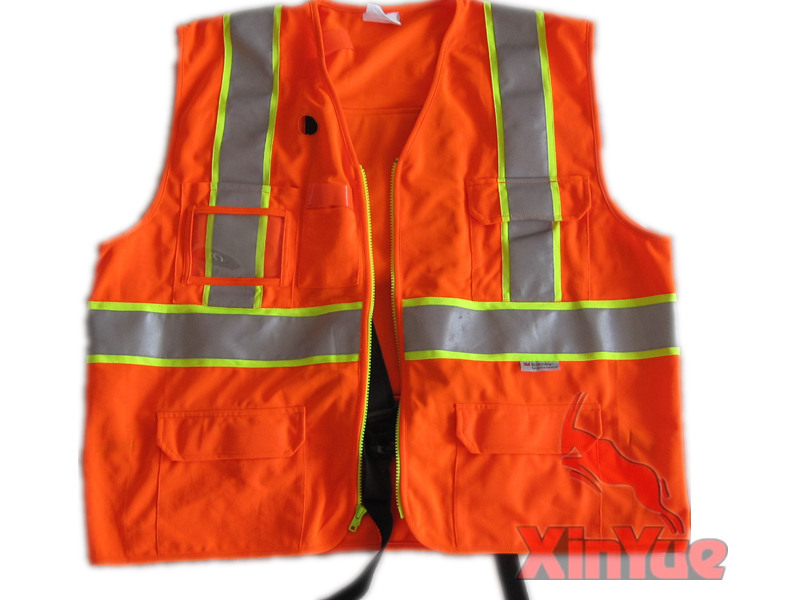 supply Reflective vests Road logistics work Reflective clothing traffic Highways security Reflective Vest