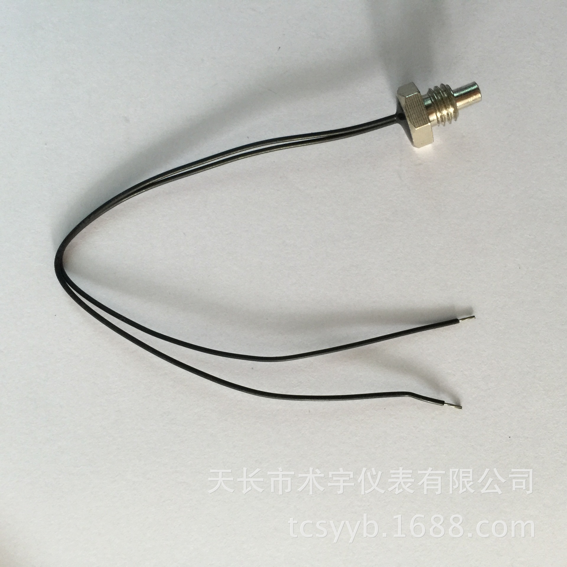 厂家定制 不锈钢螺纹壳naigw温控线感温探头热敏电阻温度传感器