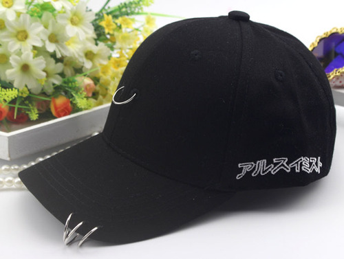 Children's Hat Wholesale Korean Style Iron Ring Duck Bill Hat Unisex Sun Hat Parent-Child Baseball Hat Outdoor Street Dance Hat