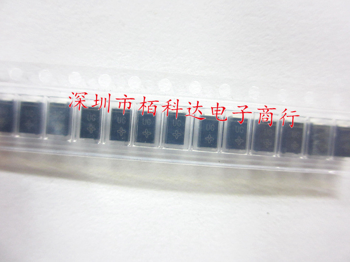 贴片快恢复二极管 US1G 丝印UG DO214AC SMA 1A 400V 威世原装