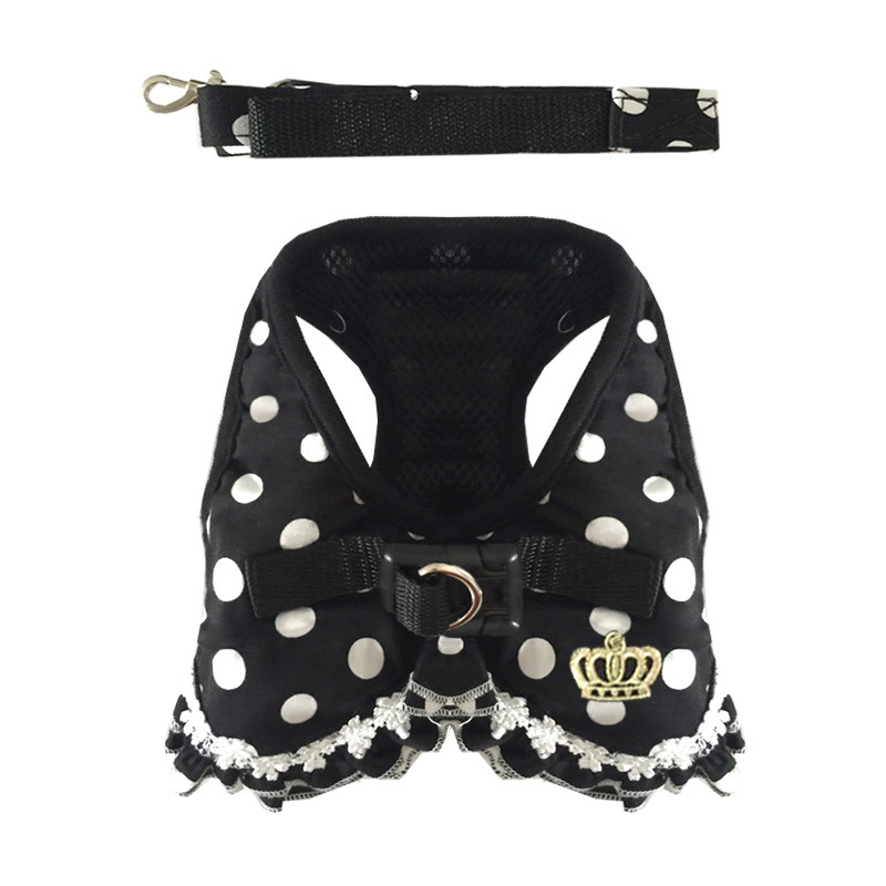 1602b名媛波点胸背黑色-005