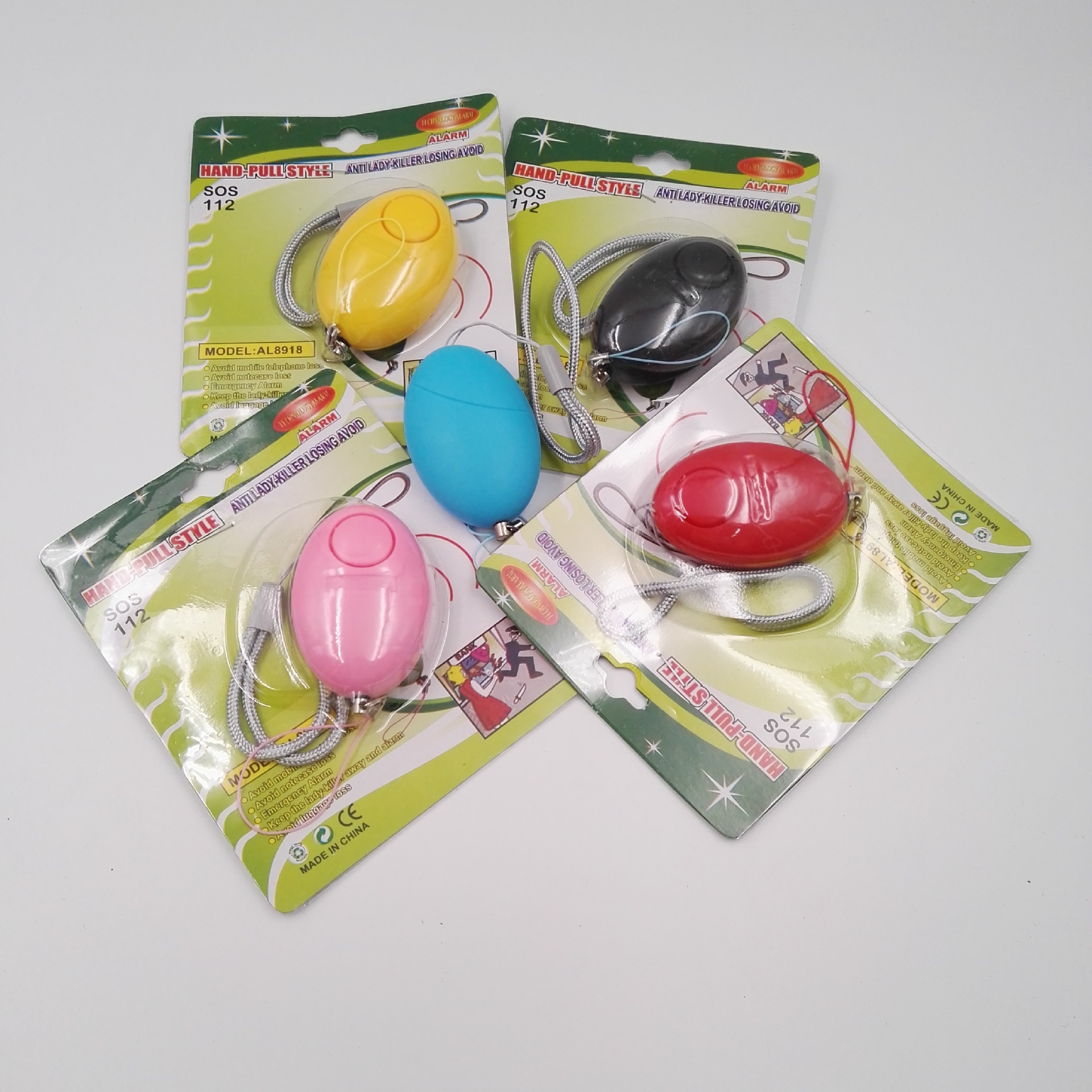 现货供应防狼器 防狼报警器 个人防身器材 120分贝大音量