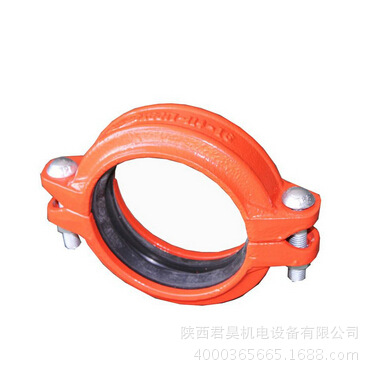 【消防给水镀锌管卡箍管件 沟槽卡箍 刚卡刚性