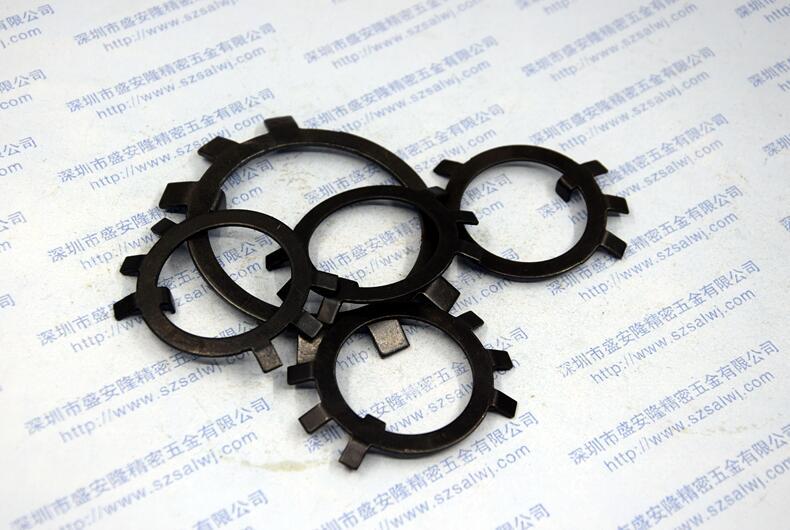 深圳厂家供应GB/T858圆螺母用止动垫圈，止退垫圈，规格齐全
