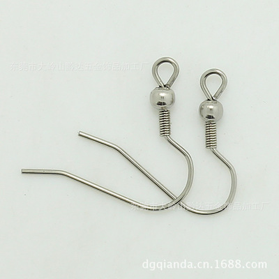 不锈钢0.7线316材质不过敏耳钩 DIY耳饰鱼钩不褪色饰品配件