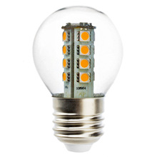 球泡灯12V220VLED灯泡3WG45跨境商品E27螺口LED太阳能节能灯G45