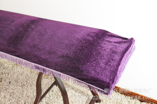 Gold velvet guzheng cover wholesale dust cover dust cover multi-color optional guzheng accessories factory