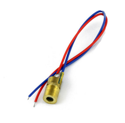 3V激光头 激光二极管 点状 铜材半导体激光管 6MM外径