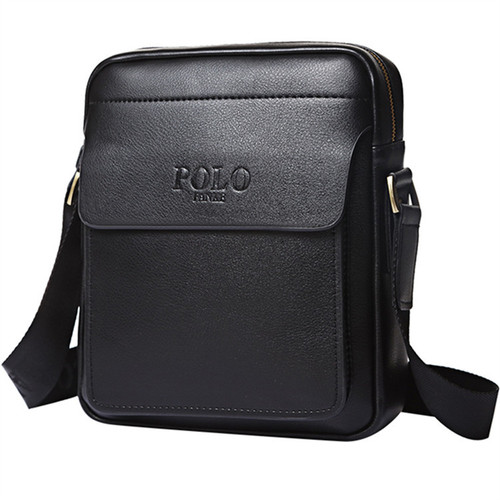 New men's shoulder bag, men's cross-body bag, men's backpack, business leather bag, casual trendy men's bag, cross-border supply