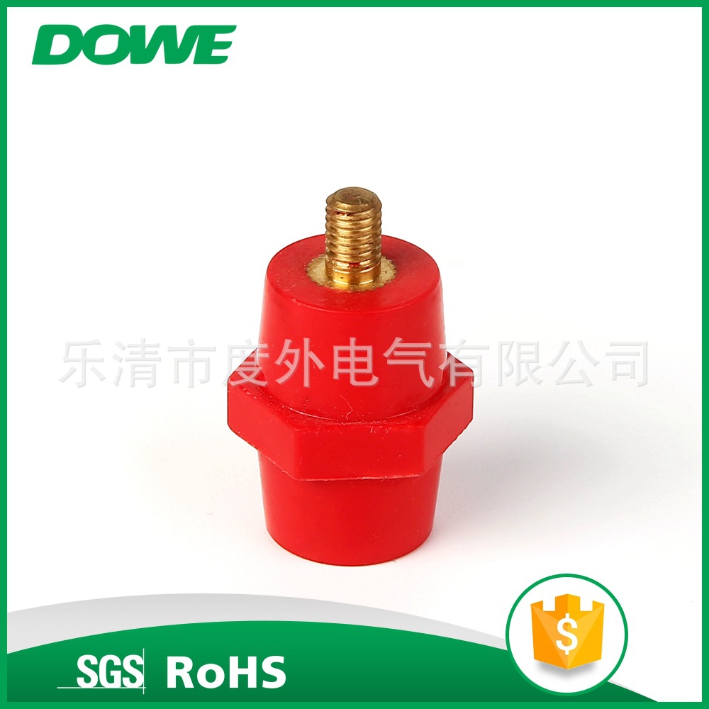SEP六角绝缘子 低压配电柜绝缘子SEP2519M5 高强度红色支柱绝缘子