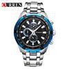 Fashionable watch strap stainless steel, quartz watches, wish