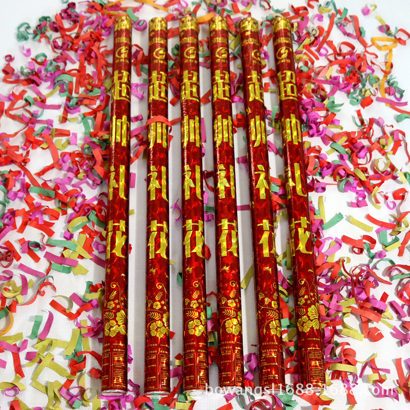 Suministros festivos de boda fuegos artificiales sin polvo fuegos artificiales súper guapo 80cm50 PCs/caja suministro directo de fábrica