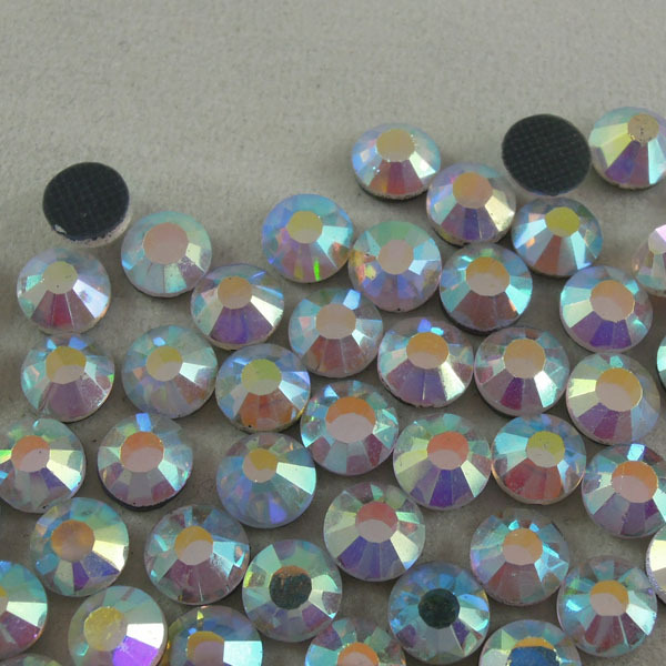 中东钻DMC烫钻仿中东烫钻白AB七彩五彩颜色规格齐全配饰镶钻