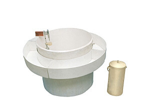 气象用水面蒸发器 蒸发皿 水面蒸发量观测仪 蒸发桶 E601B