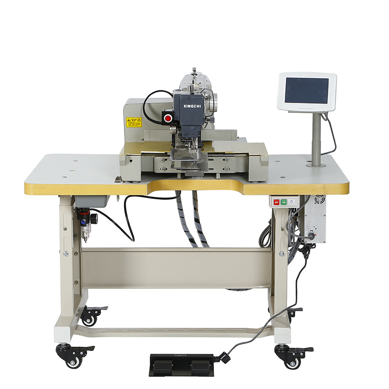 Xingchi jeans máquina de coser boca pequeña tubo largo prototipo de computadora automática coche