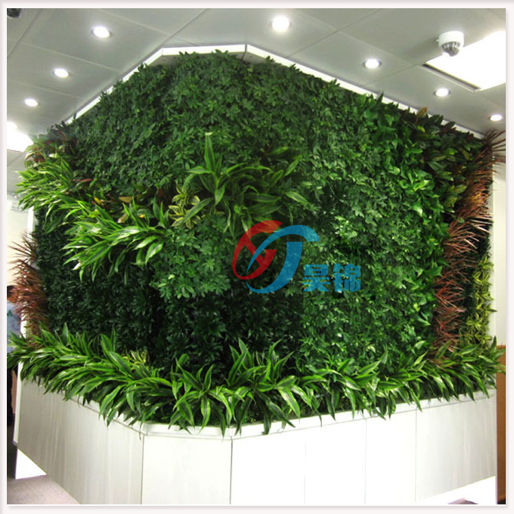 2016新款仿真植物牆 室內包柱仿真植物牆 柱子仿真植物綠化裝飾