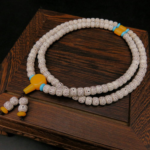 108 imitation star and moon Bodhi seed Buddhist beads bracelets for men and women, long multi-circle bracelets recommended by local sales