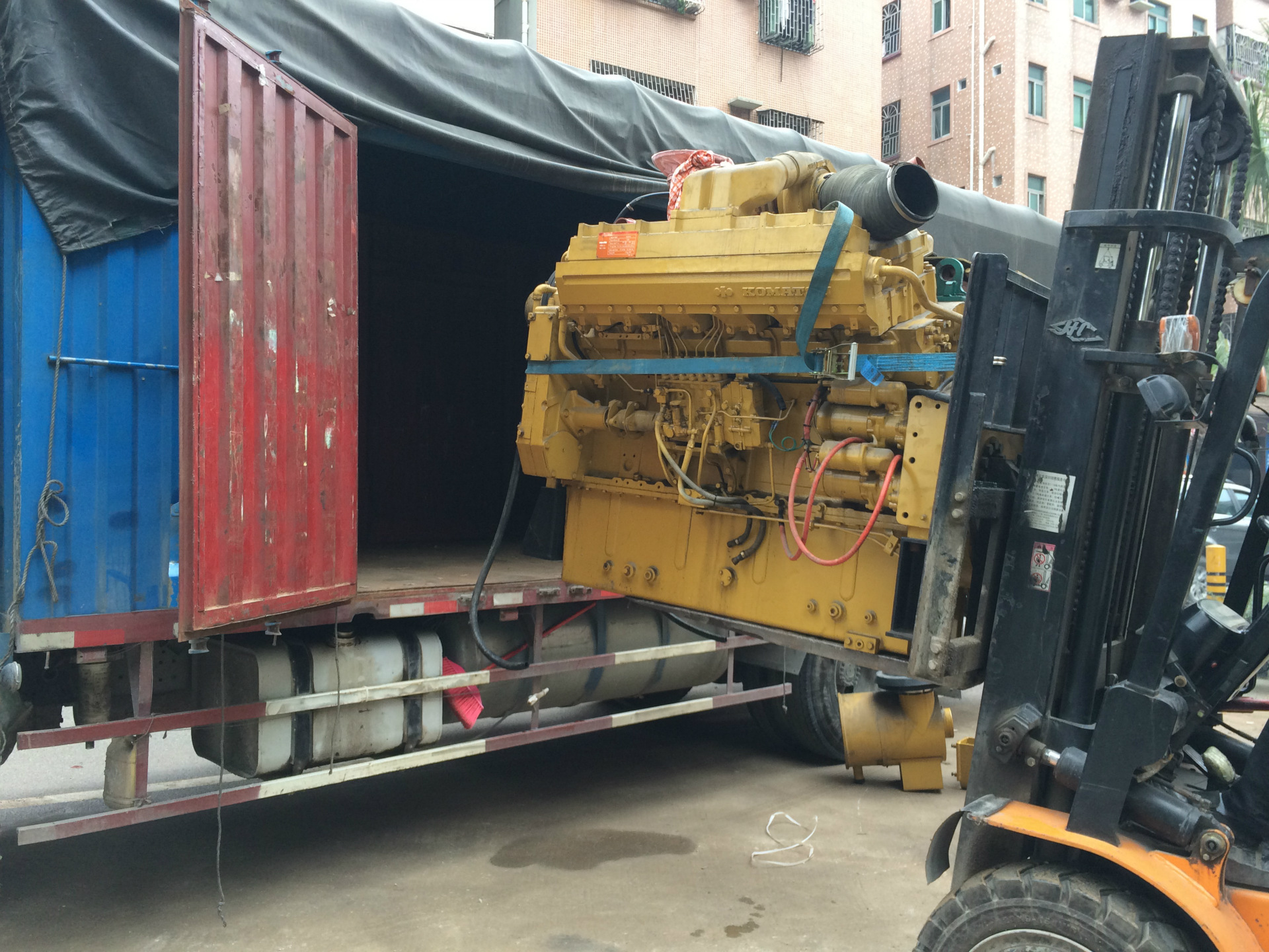 供应日本二手SA12V140柴油发动机总成 推土机D475动力