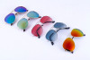 Classic pilot sunglasses dazzling color film men's sunglasses toad mirror spot wholesale 10 pairs of free shipping