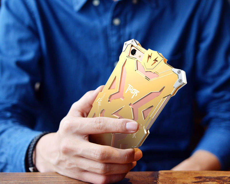 SIMON THOR Aviation Aluminum Alloy Shockproof Armor Metal Case Cover for vivo X7 Plus & vivo X7 