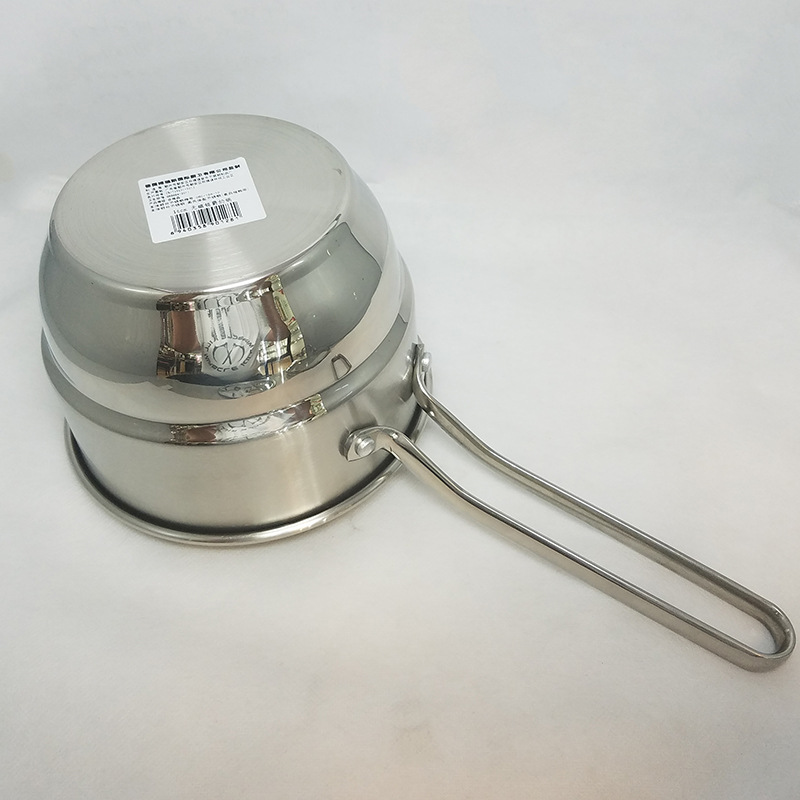 厂家直销不锈钢无磁奶锅家用煮面锅宝宝辅食锅单柄奶锅礼品锅详情图8