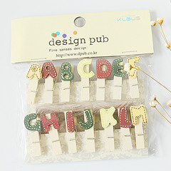 Small wooden clip, children's clipboard, memo clip, photo clip, jute rope, home daily necessities 3.5cm/A-M