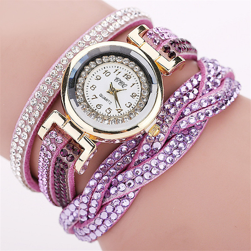 Twisted Velvet Bracelet Watch - Image 8