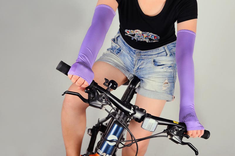 new pattern Sunscreen ultraviolet-proof cycling Sleevelet lengthen Openings Sleeves non-slip Sleeves